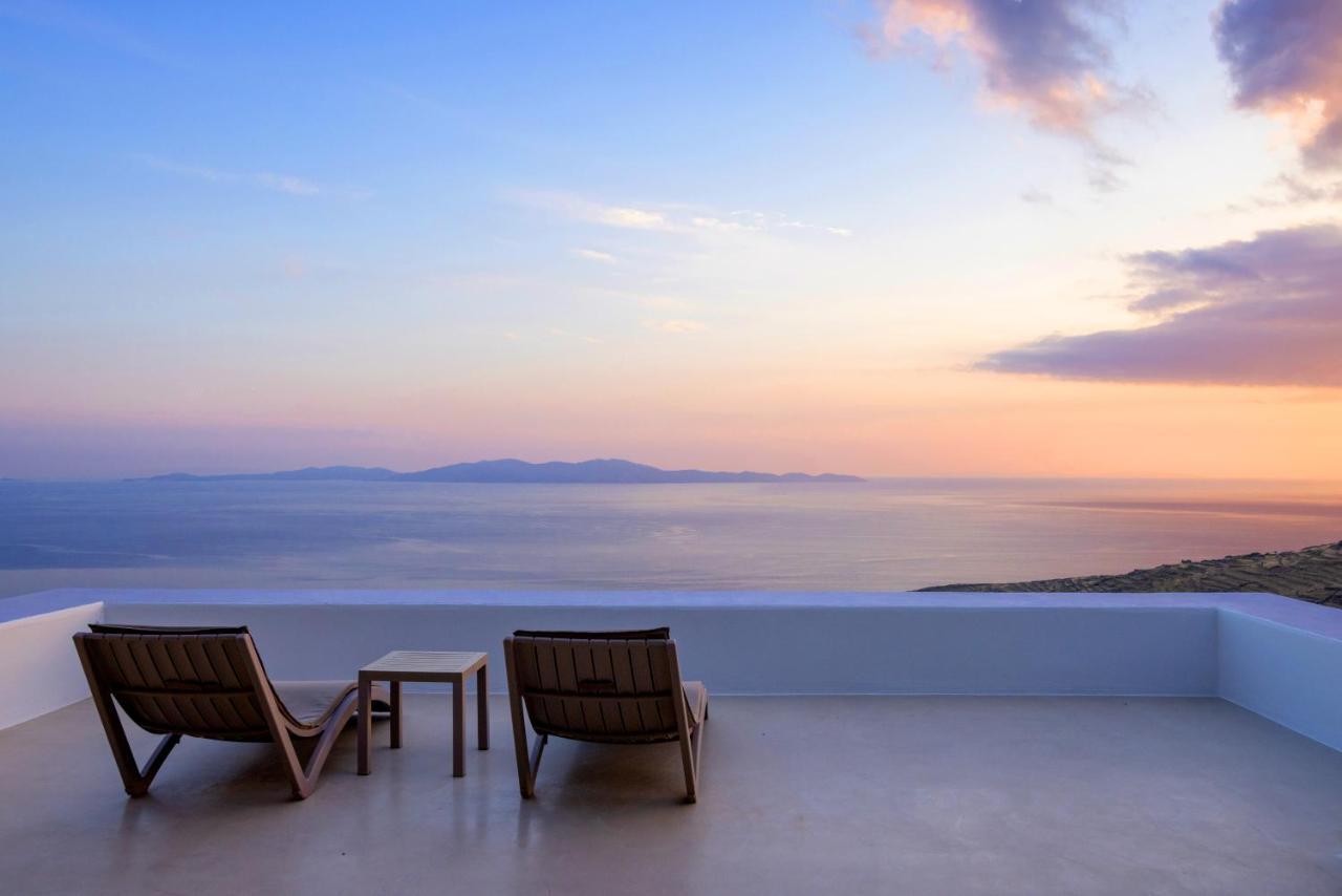 Living Theros Luxury Suites Kardhianí Habitación foto