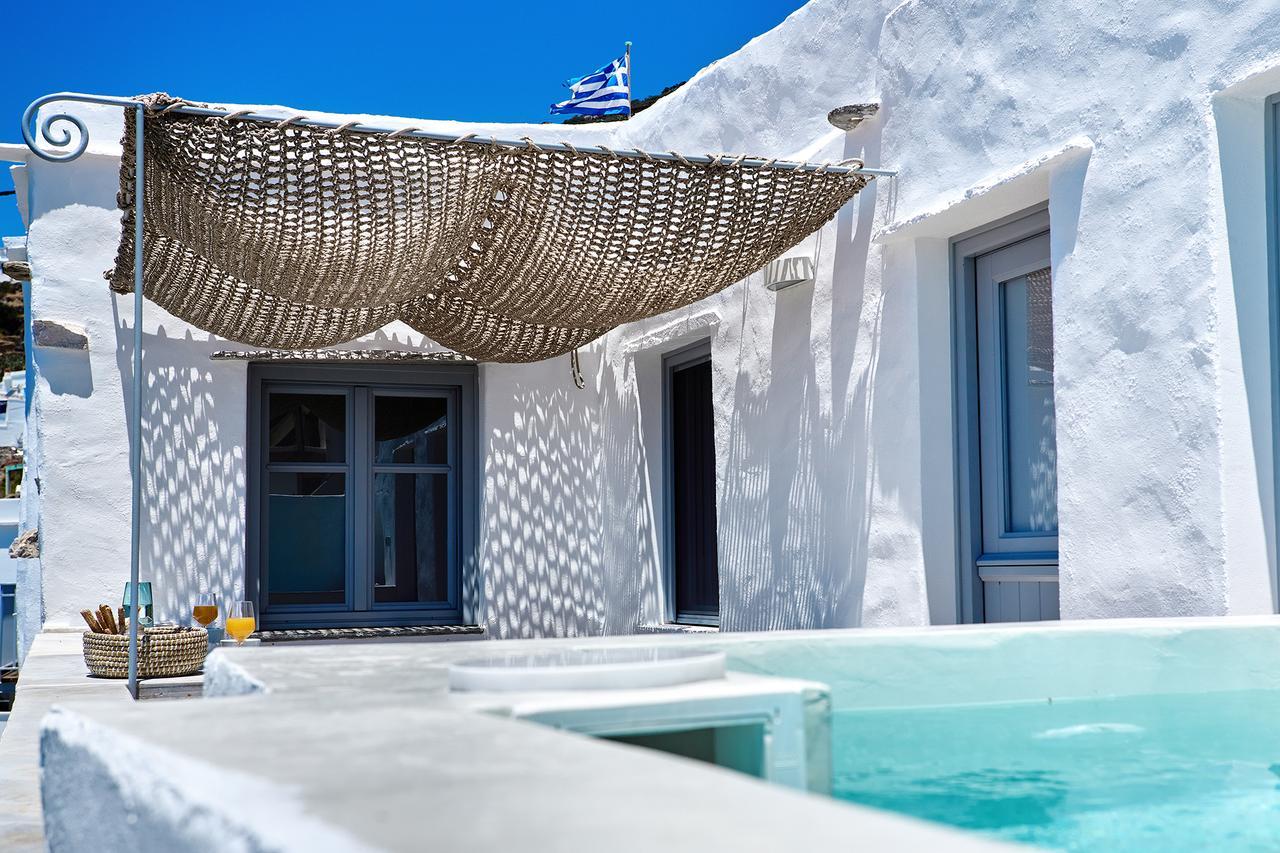 Living Theros Luxury Suites Kardhianí Exterior foto