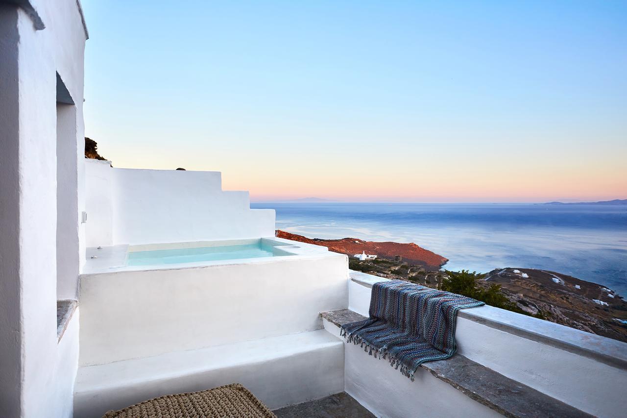 Living Theros Luxury Suites Kardhianí Exterior foto